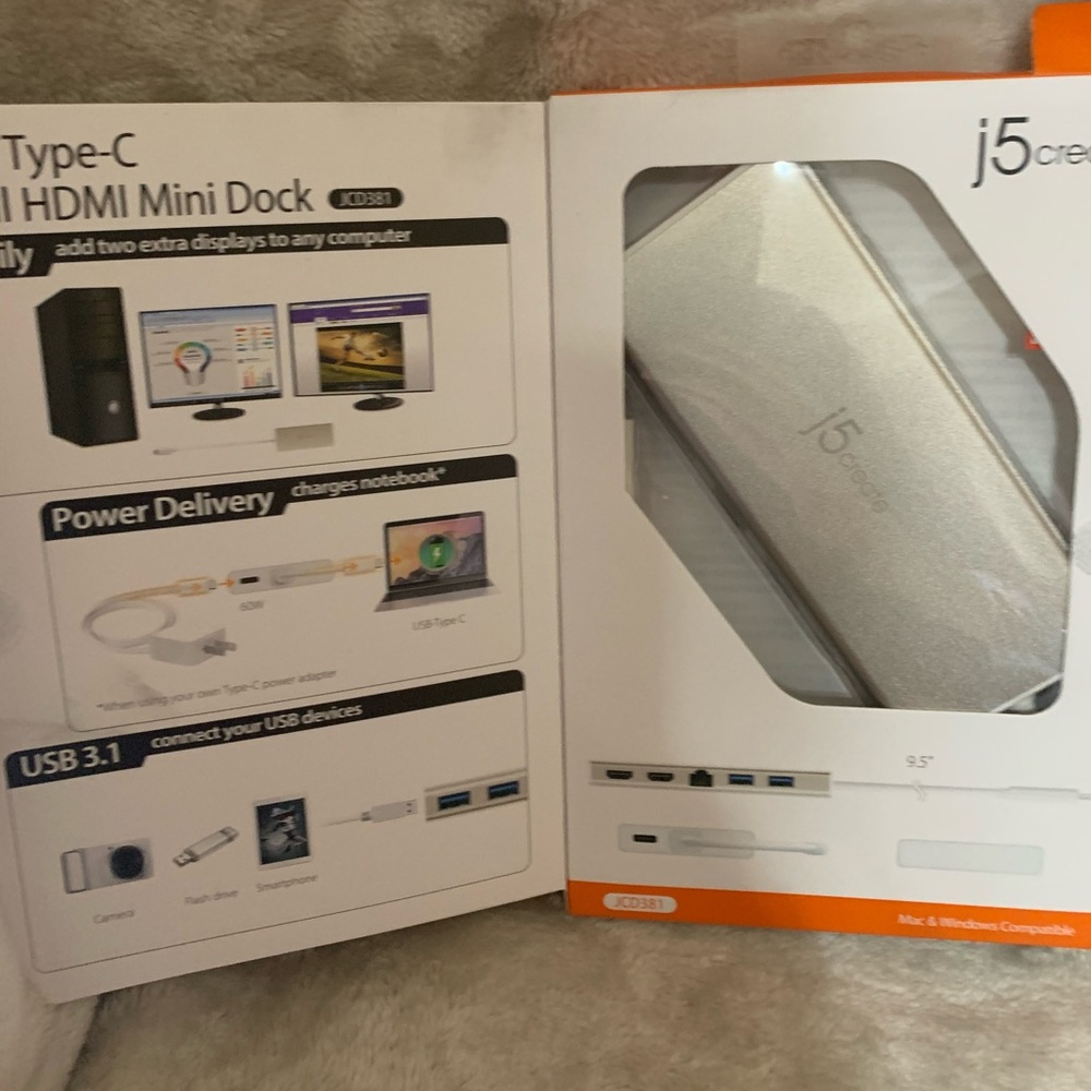 Dual HDMI Mini Dock